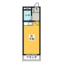 第2アーバンシティ  ｜ 岐阜県可児市今渡（賃貸マンション1R・1階・21.60㎡） その2