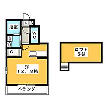 Ｔｒｅｚｏｒ  ｜ 岐阜県可児市下恵土（賃貸アパート1R・1階・34.02㎡） その2