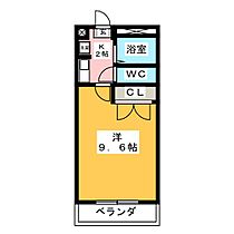 グリーン　Ｂ  ｜ 岐阜県可児市川合（賃貸マンション1K・2階・24.10㎡） その2