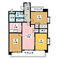 ガレリアM5階6.5万円
