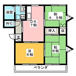 🉐敷金礼金0円！🉐横山マリノス　Ｂ