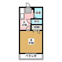 ハイツさつき  ｜ 岐阜県瑞穂市横屋（賃貸アパート1K・2階・25.92㎡） その2