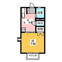 ルミエール関谷  ｜ 岐阜県瑞穂市本田（賃貸アパート1K・2階・26.41㎡） その2