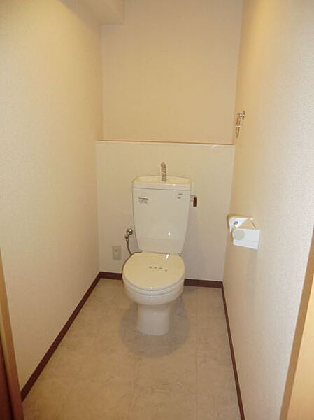 画像11:広いスペースのトイレです。