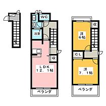 Ｄｒｅａｍｅｒ  ｜ 岐阜県瑞穂市別府（賃貸アパート2LDK・2階・65.64㎡） その2