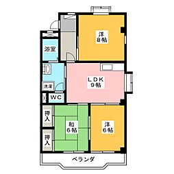 🉐敷金礼金0円！🉐パークハイツ愛成　ウエスト