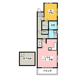 🉐敷金礼金0円！🉐パルテノン　ミズホ　Ｂ