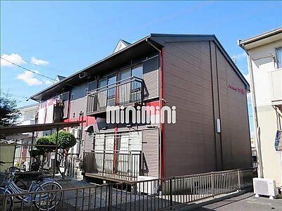 外観：南向きでお洒落な外観。