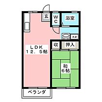 ラインヒルズ御門  ｜ 岐阜県美濃加茂市御門町２丁目（賃貸アパート1LDK・2階・39.00㎡） その2