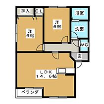 ヴィラウエスト　北館  ｜ 岐阜県美濃加茂市西町５丁目（賃貸アパート2LDK・2階・58.80㎡） その2