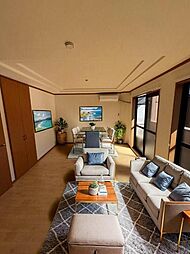 コリーヌ 2階1LDKのリビング/ダイニング