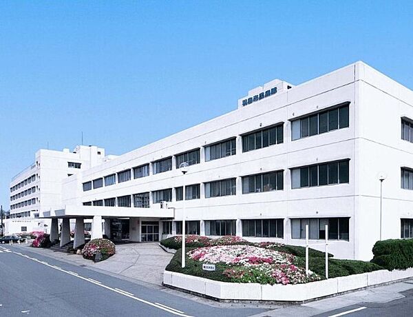 画像25:病院「羽島市民病院まで626m」