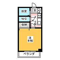 リュミエール  ｜ 岐阜県羽島市江吉良町（賃貸マンション1K・2階・24.50㎡） その2