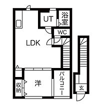 リーブルファイン江吉良1号棟  ｜ 岐阜県羽島市江吉良町480-1（賃貸アパート1LDK・2階・52.79㎡） その2