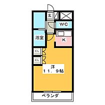 ジェミニコート　Ｂ  ｜ 岐阜県海津市海津町馬目（賃貸マンション1K・2階・33.05㎡） その2