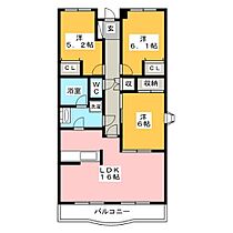 villa sun rise  ｜ 岐阜県安八郡安八町南今ケ渕（賃貸マンション3LDK・4階・75.58㎡） その2