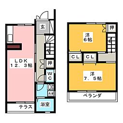 🉐敷金礼金0円！🉐ロリエ・Ｋ2