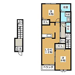 🉐敷金礼金0円！🉐グランデ新田　Ｃ棟