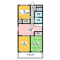 ARTRAマンション B棟  ｜ 岐阜県中津川市茄子川（賃貸マンション3LDK・8階・58.00㎡） その2