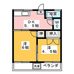 🉐敷金礼金0円！🉐コーポラス美山Ａ