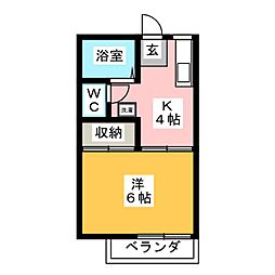 🉐敷金礼金0円！🉐コーポ上野Ｃ