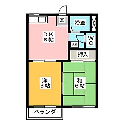 🉐敷金礼金0円！🉐コーポ上野Ｂ