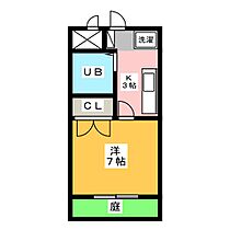 サンホワイトマンション  ｜ 岐阜県関市下有知（賃貸マンション1K・1階・25.13㎡） その2