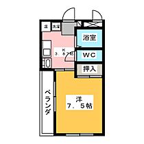 ファンシービル  ｜ 岐阜県関市仲町（賃貸マンション1K・2階・26.80㎡） その2