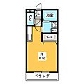 サンビレッジ白金4階3.3万円