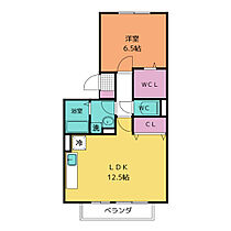 ウエストビレッジ  ｜ 岐阜県関市肥田瀬（賃貸アパート1LDK・3階・47.08㎡） その2