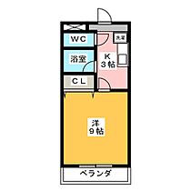 シャトーふじや  ｜ 岐阜県関市倉知（賃貸マンション1K・4階・28.05㎡） その2