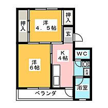 ビレッジハウス笠神　1号棟  ｜ 岐阜県美濃市笠神（賃貸マンション2K・3階・33.61㎡） その2