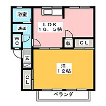 プレジール伊倉Ｂ  ｜ 三重県四日市市伊倉３丁目（賃貸アパート1LDK・2階・51.40㎡） その2