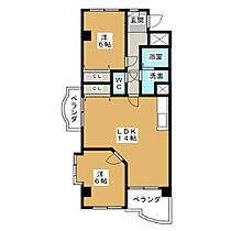 スプラウトII  ｜ 三重県三重郡菰野町大字菰野（賃貸マンション2LDK・3階・59.03㎡） その2