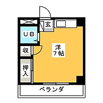 ＪＹビル  ｜ 三重県四日市市馳出町１丁目（賃貸マンション1R・4階・21.12㎡） その2