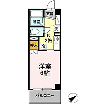 エスパシオ安島  ｜ 三重県四日市市安島２丁目（賃貸マンション1K・4階・21.83㎡） その2