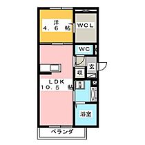 ルピナス  ｜ 三重県四日市市東日野町（賃貸アパート1LDK・3階・41.87㎡） その2