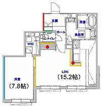 シャーメゾン　ヴィア　ソーレ 103 ｜ 三重県四日市市日永西１丁目13番地40号（賃貸マンション1LDK・1階・56.20㎡） その2