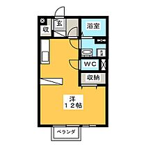 クレーネ  ｜ 三重県四日市市小古曽町（賃貸アパート1R・2階・33.39㎡） その2