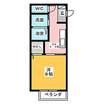 ｃｏｃｏ　ｈｏｕｓｅ  ｜ 三重県四日市市生桑町（賃貸アパート1DK・2階・33.61㎡） その2