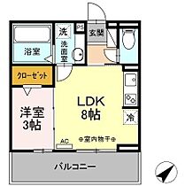 タウンコートIII  ｜ 三重県四日市市北浜田町（賃貸アパート1LDK・1階・30.14㎡） その2