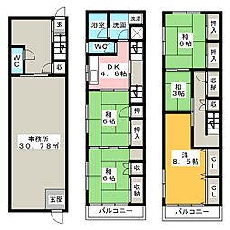 西新地住居付き事務所