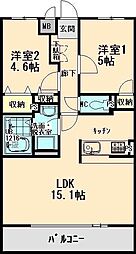 🉐敷金礼金0円！🉐エクラときわ6