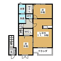 パル・ソレイユII  ｜ 三重県三重郡川越町大字亀須新田（賃貸アパート2LDK・2階・58.80㎡） その2