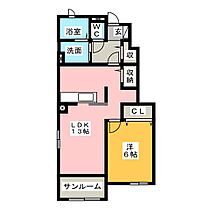 コウダ10　B  ｜ 三重県四日市市下之宮町（賃貸アパート1LDK・1階・50.05㎡） その2