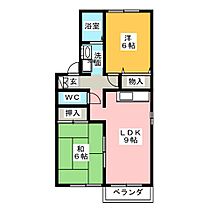 シェレナ山下VIII  ｜ 三重県四日市市大字茂福（賃貸アパート2LDK・2階・50.12㎡） その2