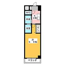 Ｍ’ｓ　II  ｜ 三重県四日市市朝明町（賃貸マンション1K・2階・30.00㎡） その2