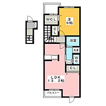 シェーナ・ドゥーノI  ｜ 三重県三重郡川越町大字南福崎（賃貸アパート1LDK・2階・51.13㎡） その2