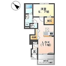 エル・ドラド 102 ｜ 三重県四日市市大矢知町1206-7（賃貸アパート1LDK・1階・42.23㎡） その2