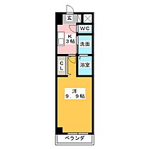 Ｍ’ｓ　II  ｜ 三重県四日市市朝明町（賃貸マンション1K・3階・30.00㎡） その2